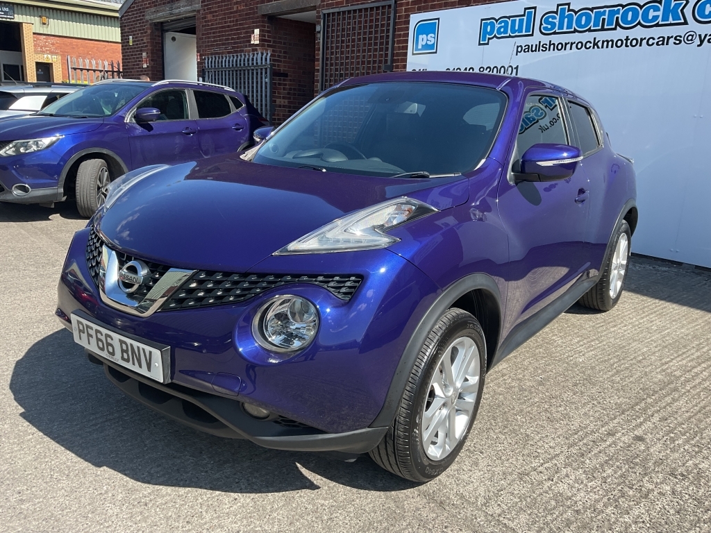 Nissan Juke Hatchback 1.5 N-connecta Dci PF66BNV Blue #3
