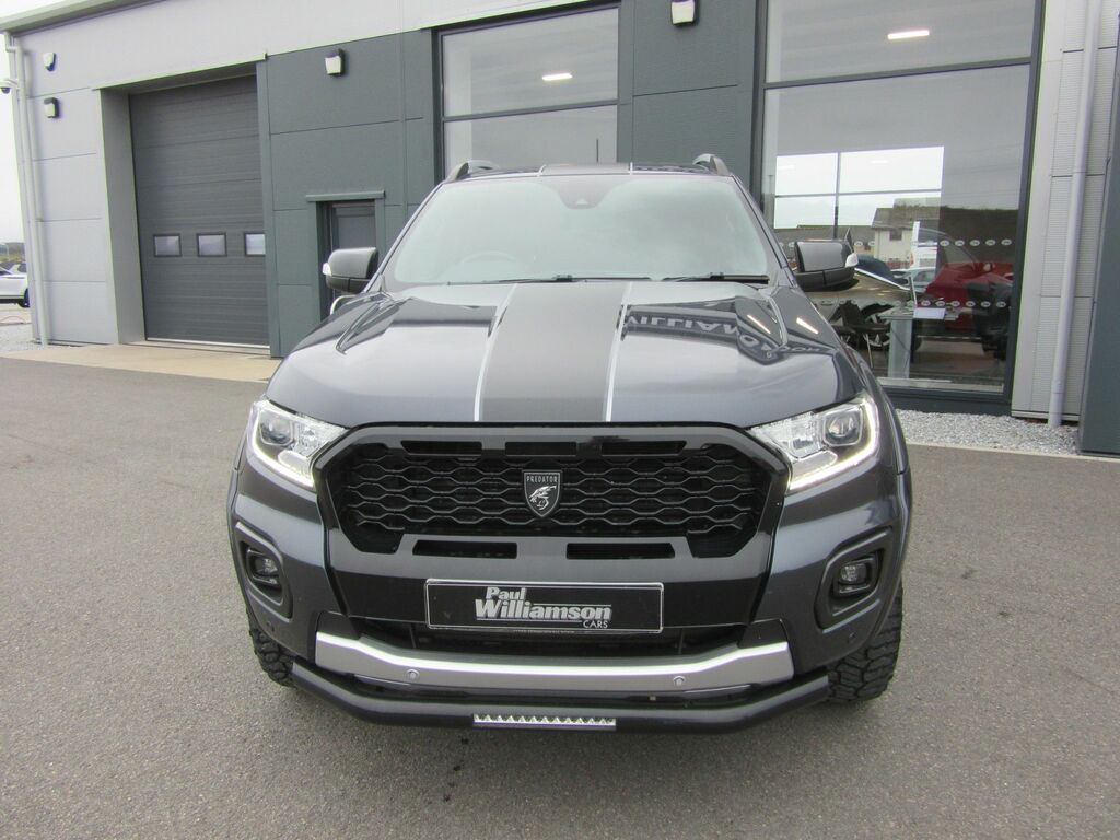 Ford Ranger 2.0 Ecoblue Wildtrak Predator Pickup Double Cab MX72VHY Grey #2