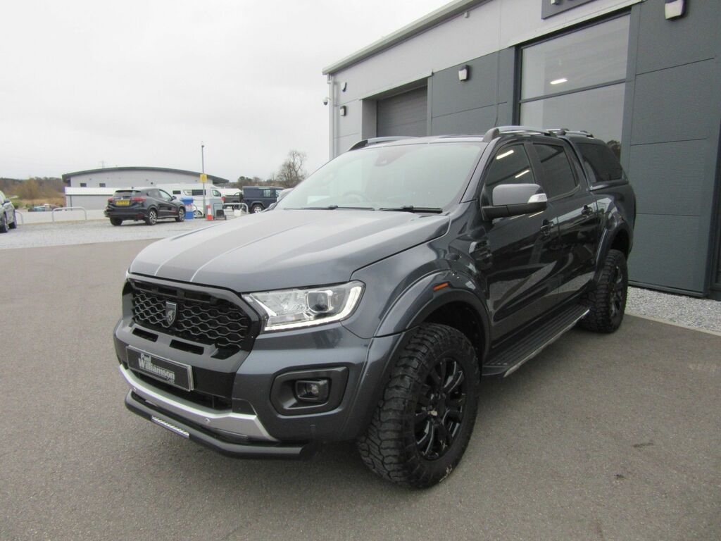 Ford Ranger 2.0 Ecoblue Wildtrak Predator Pickup Double Cab MX72VHY Grey #3