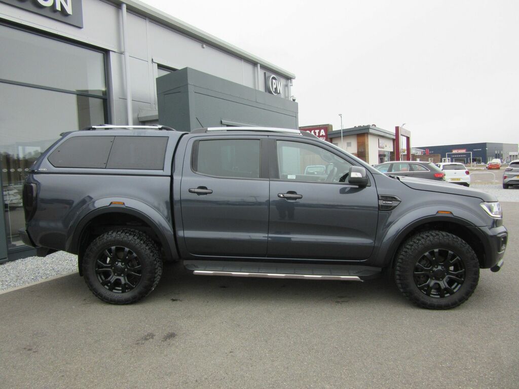 Ford Ranger 2.0 Ecoblue Wildtrak Predator Pickup Double Cab MX72VHY Grey #4