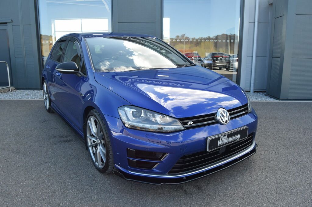 Volkswagen Golf 2.0 Tsi Bluemotion Tech R Hatchback Dsg Blue #3