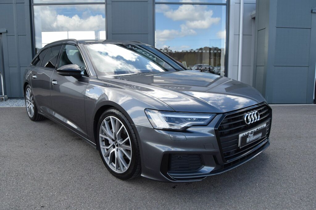 Audi A6 Avant 2.0 Tfsi 40 Black Edition Estate S Tron Grey
