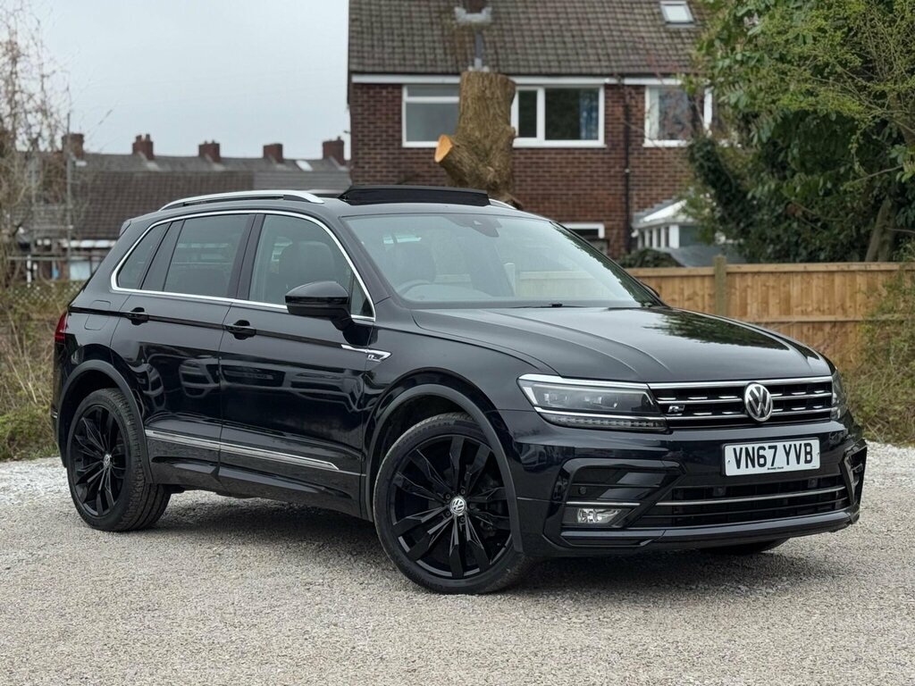 Volkswagen Tiguan 2.0 Tdi R-line Dsg 4Motion Euro 6 Ss Black