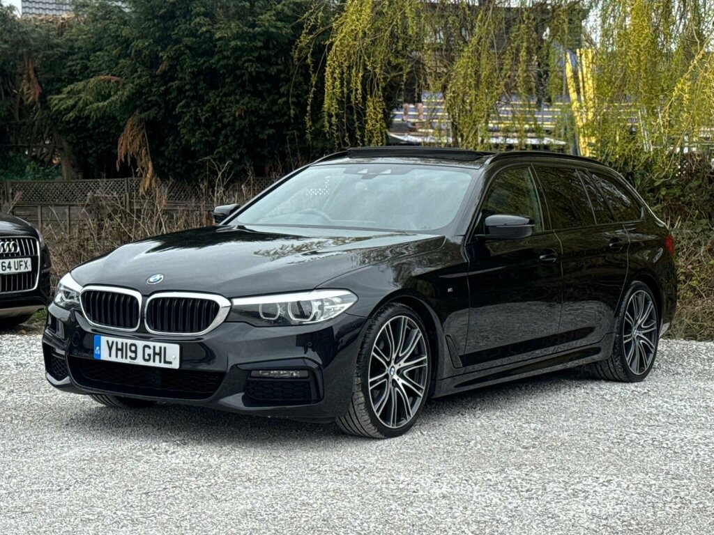 BMW 5 Series 3.0 530D M Sport Touring Euro 6 Ss YH19GHL Black #5