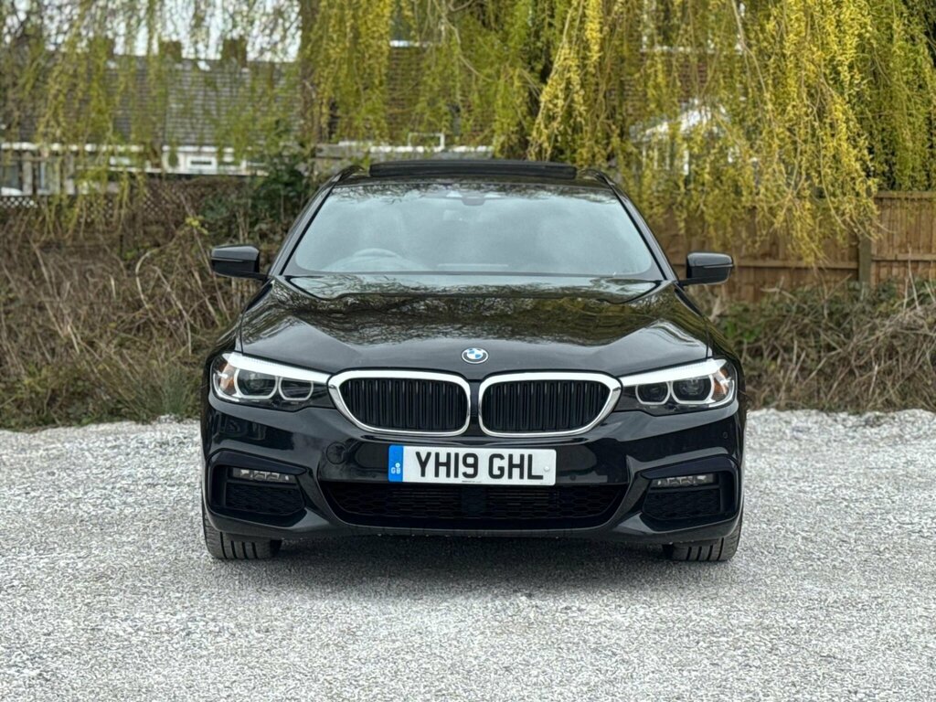 BMW 5 Series 3.0 530D M Sport Touring Euro 6 Ss YH19GHL Black #4
