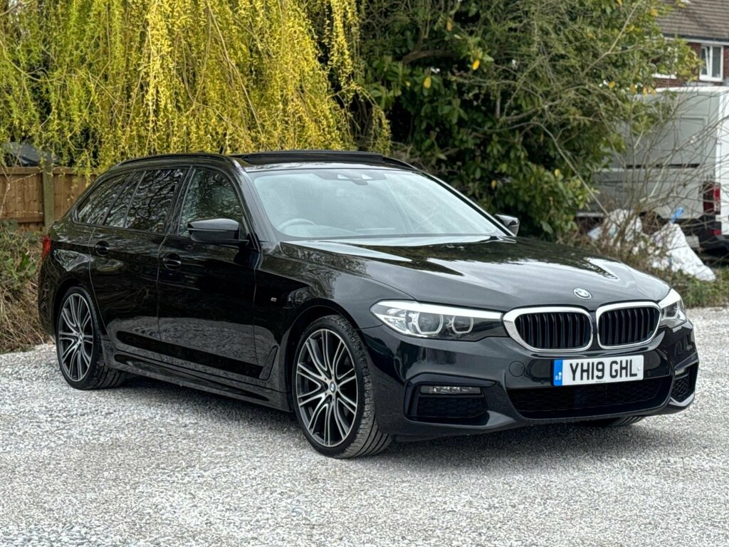 BMW 5 Series 3.0 530D M Sport Touring Euro 6 Ss YH19GHL Black #3