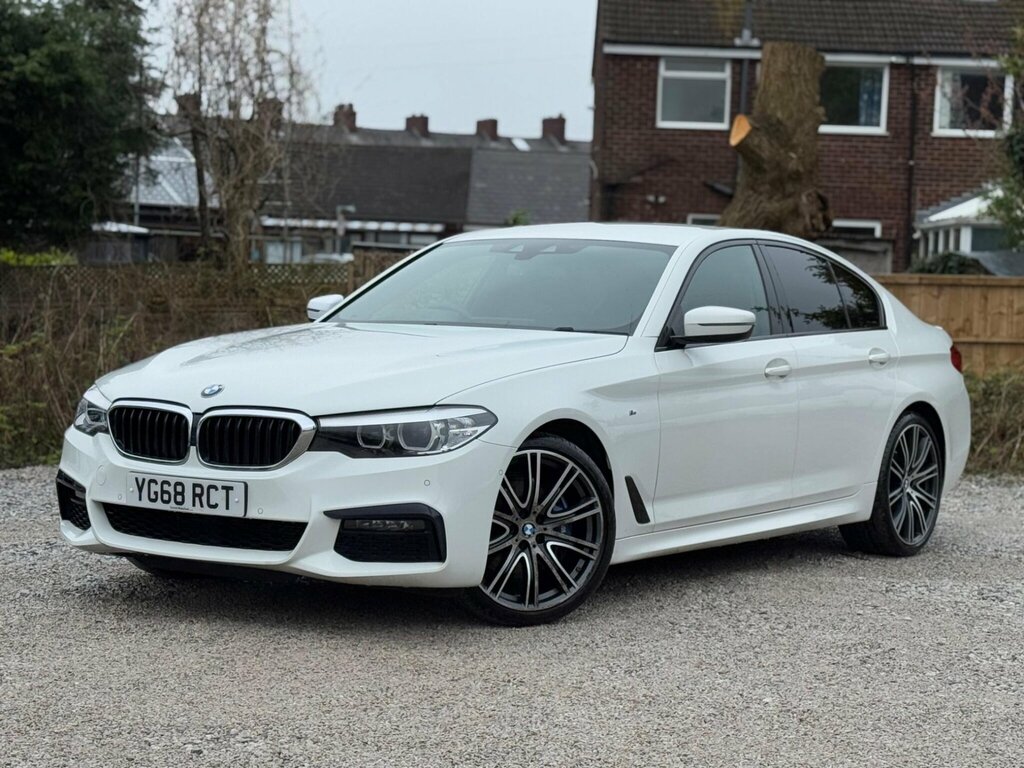 BMW 5 Series 3.0 530D M Sport Xdrive Euro 6 Ss YG68RCT White #2