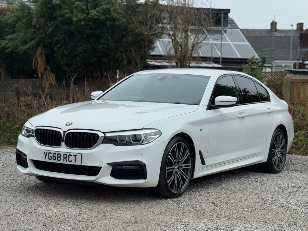 BMW 5 Series 3.0 530D M Sport Xdrive Euro 6 Ss YG68RCT White #5