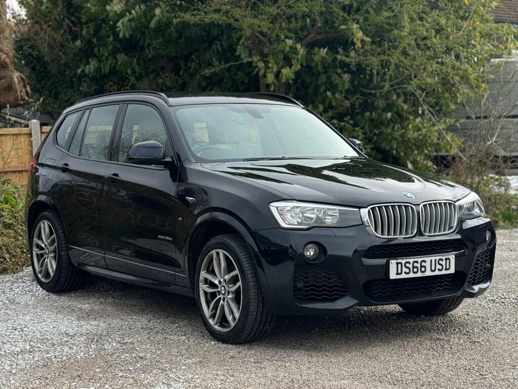 BMW X3 3.0 35D M Sport Xdrive Euro 6 Ss DS66USD Black #3
