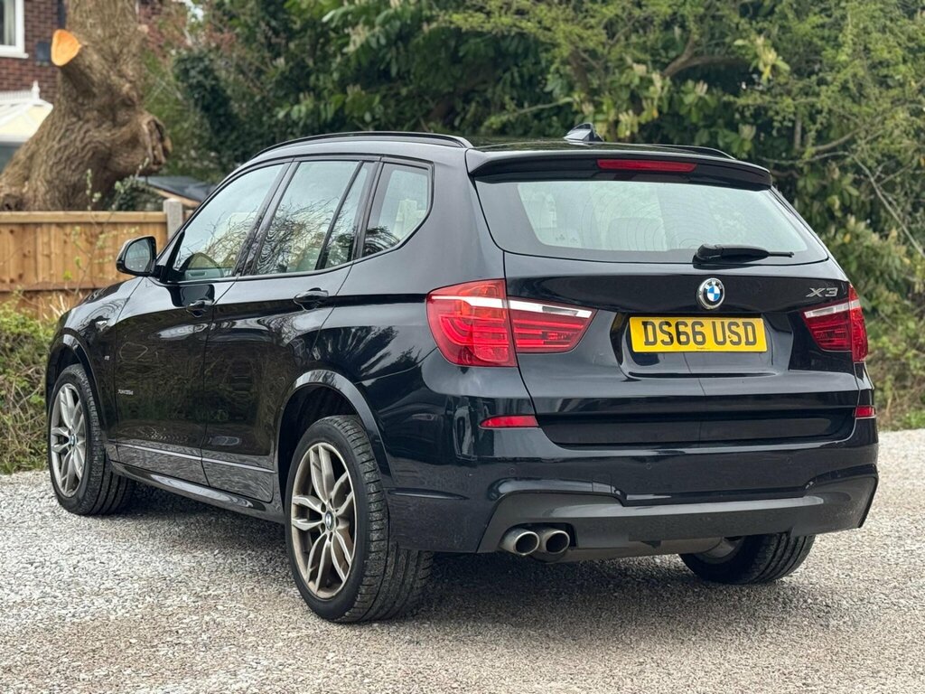 BMW X3 3.0 35D M Sport Xdrive Euro 6 Ss DS66USD Black #6