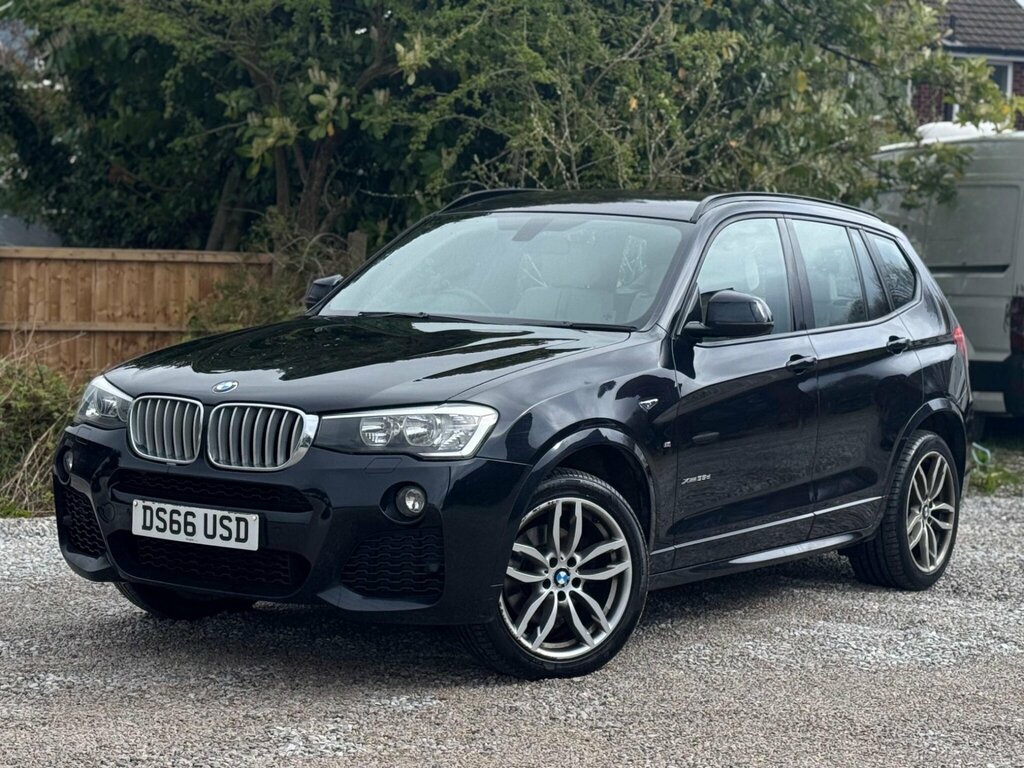 BMW X3 3.0 35D M Sport Xdrive Euro 6 Ss DS66USD Black #2