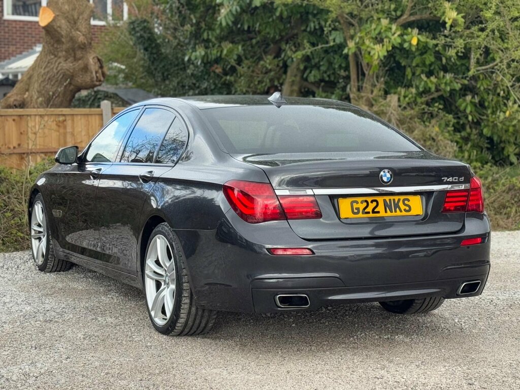 BMW 7 Series 3.0 740D M Sport Euro 5 Ss Grey #6