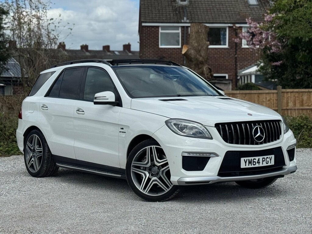 Mercedes-Benz M Class 5.5 Ml63 V8 Amg Spds7gt 4Wd Euro 5 Ss White