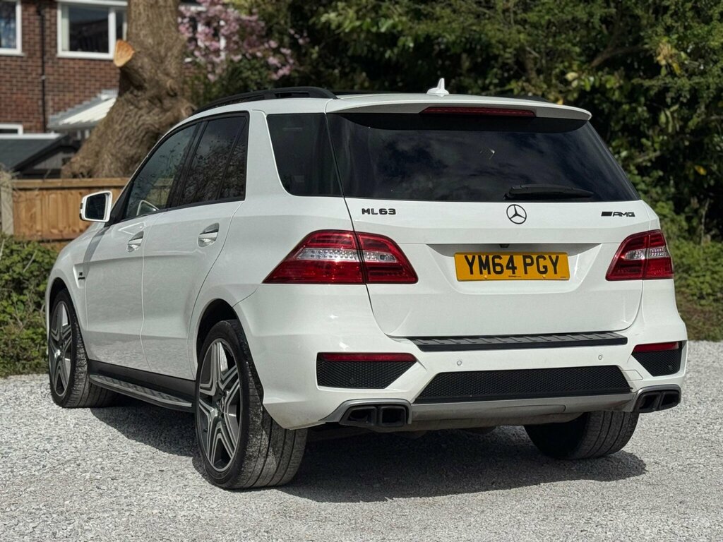 Mercedes-Benz M Class 5.5 Ml63 V8 Amg Spds7gt 4Wd Euro 5 Ss White #6