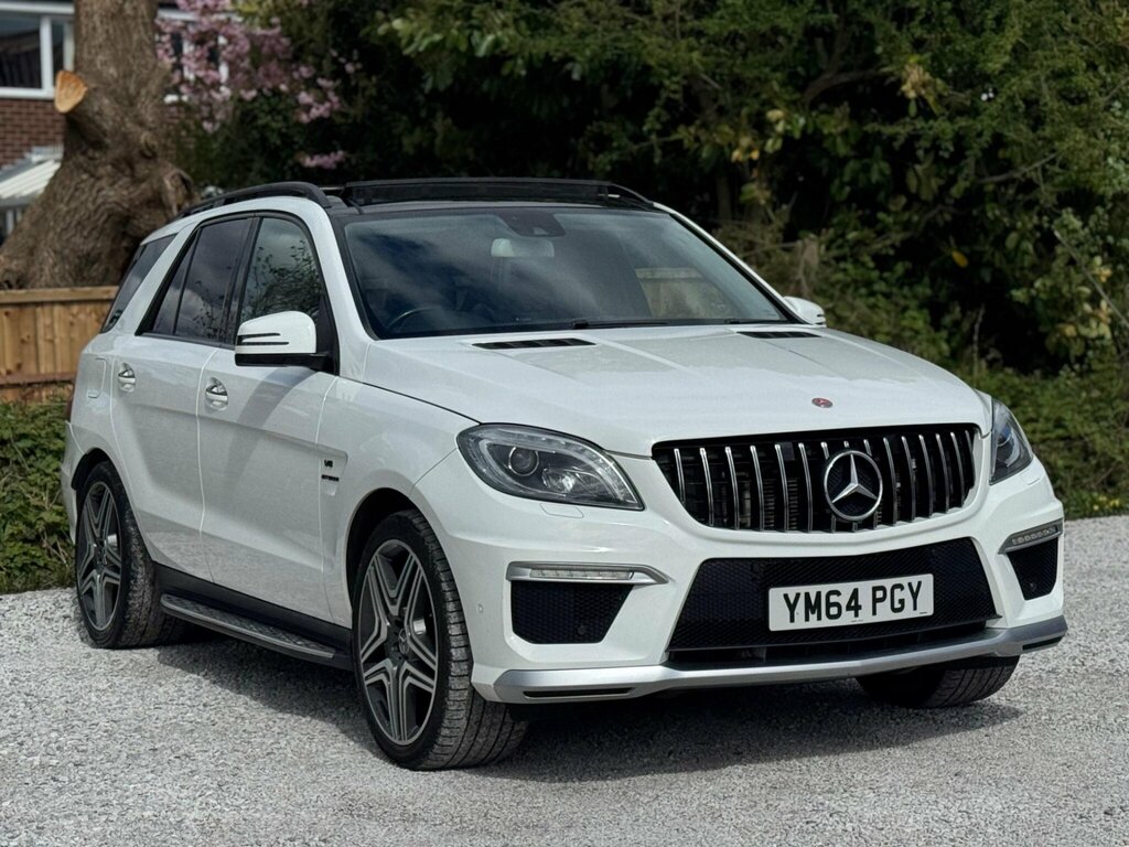 Mercedes-Benz M Class 5.5 Ml63 V8 Amg Spds7gt 4Wd Euro 5 Ss White #3