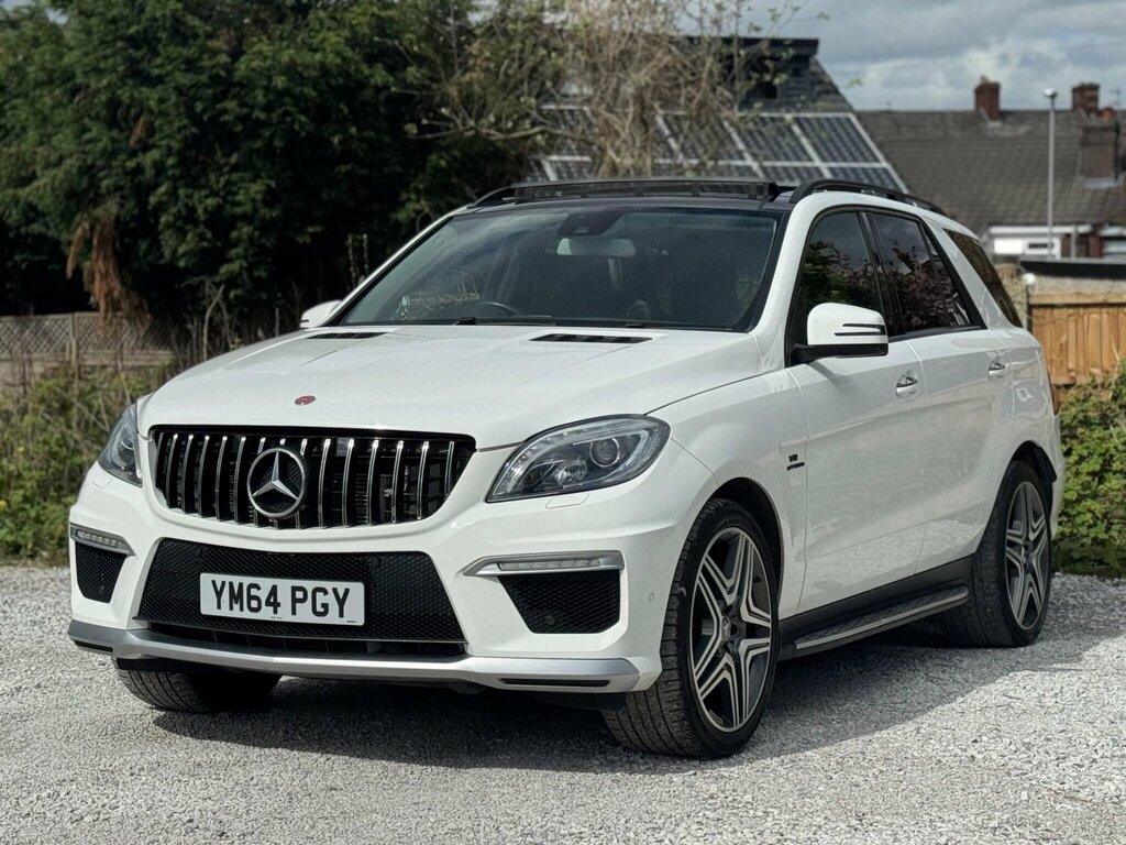 Mercedes-Benz M Class 5.5 Ml63 V8 Amg Spds7gt 4Wd Euro 5 Ss White #5