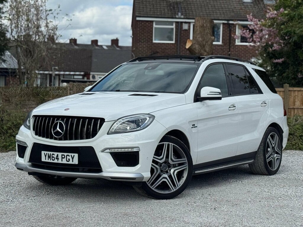Mercedes-Benz M Class 5.5 Ml63 V8 Amg Spds7gt 4Wd Euro 5 Ss White #2