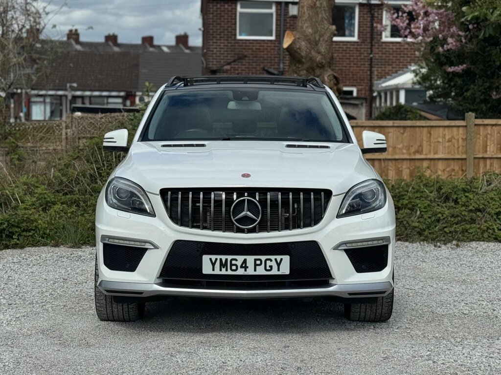 Mercedes-Benz M Class 5.5 Ml63 V8 Amg Spds7gt 4Wd Euro 5 Ss White #4