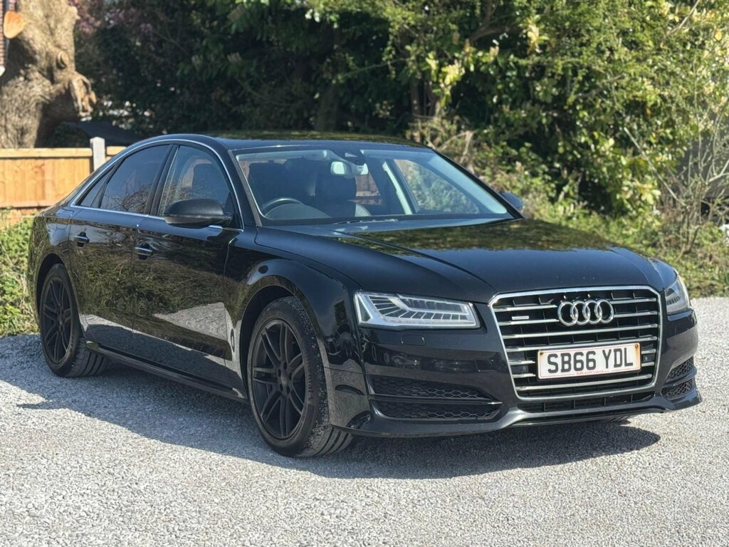 Audi A8 3.0 Tdi V6 Sport Tiptronic Quattro Euro 6 Ss SB66YDL Black #3