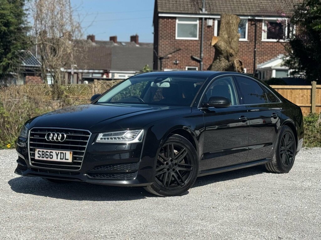 Audi A8 3.0 Tdi V6 Sport Tiptronic Quattro Euro 6 Ss SB66YDL Black #2