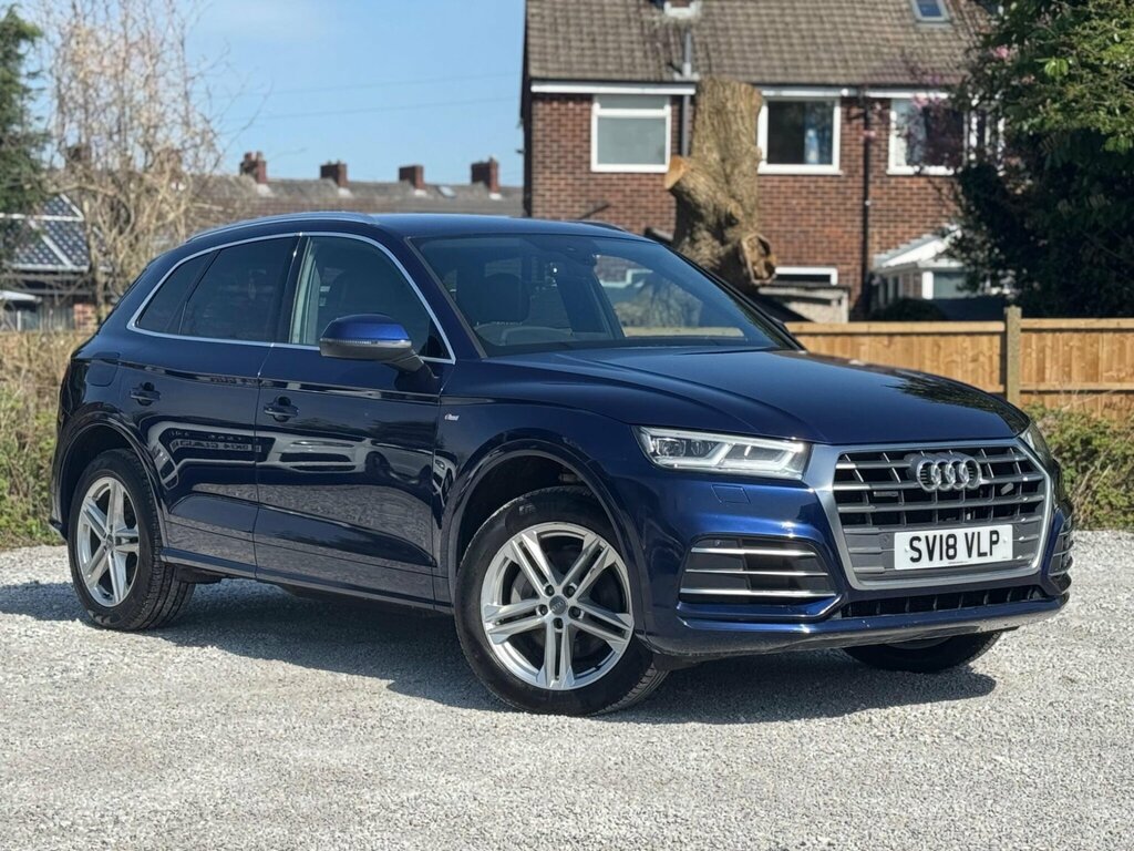 Audi Q5 2.0 Tdi S Line S Tronic Quattro Euro 6 Ss Blue