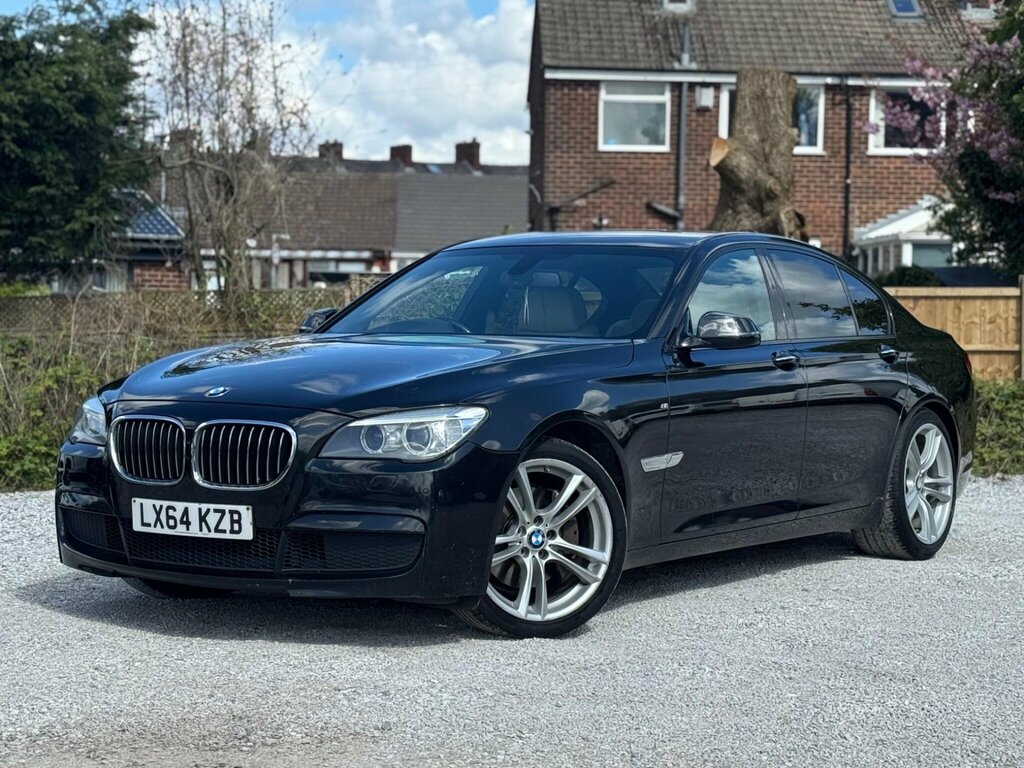 BMW 7 Series 3.0 730D M Sport Exclusive Euro 5 Ss Black #2