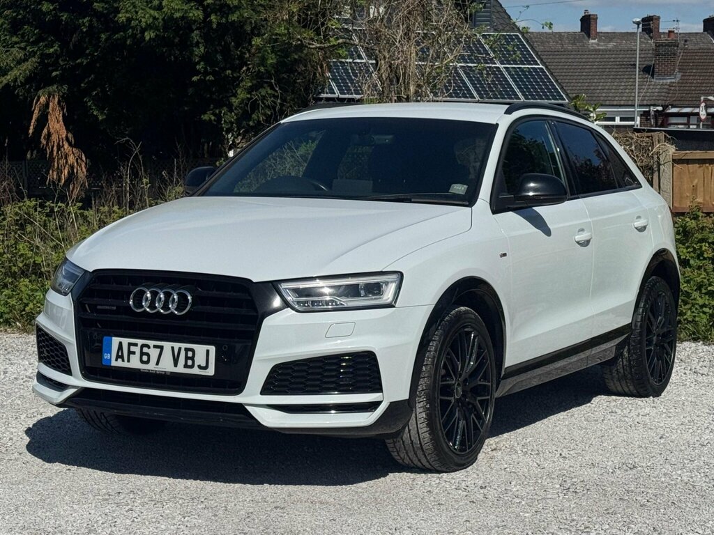 Audi Q3 2.0 Tdi Black Edition S Tronic Quattro Euro 6 Ss AF67VBJ White #5