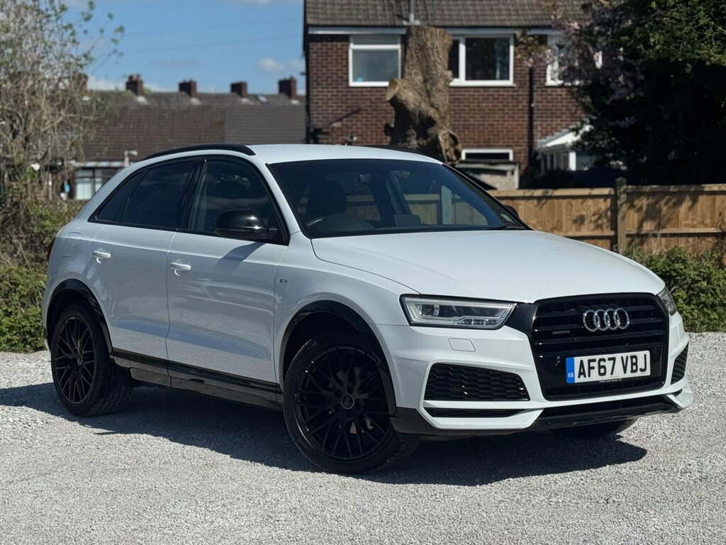 Audi Q3 2.0 Tdi Black Edition S Tronic Quattro Euro 6 Ss White