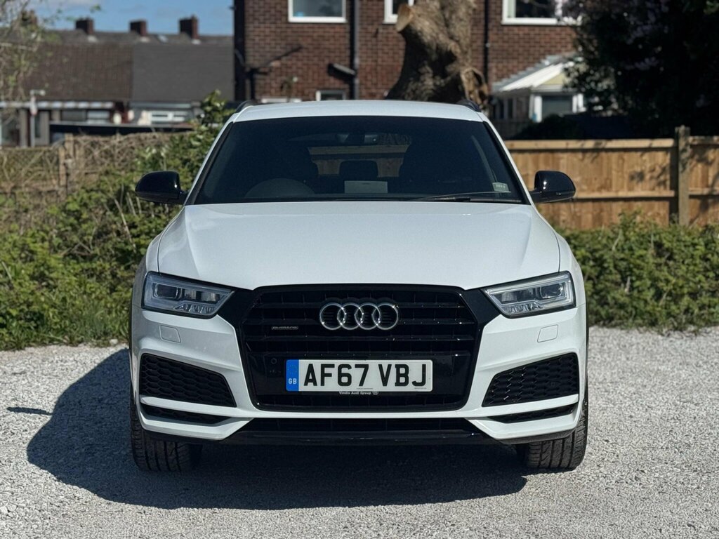 Audi Q3 2.0 Tdi Black Edition S Tronic Quattro Euro 6 Ss AF67VBJ White #4