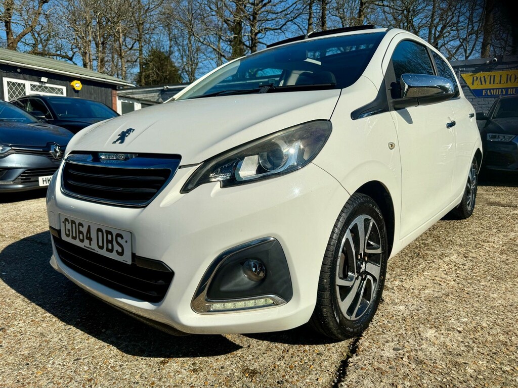 Peugeot 108 Hatchback GD64OBS White #3