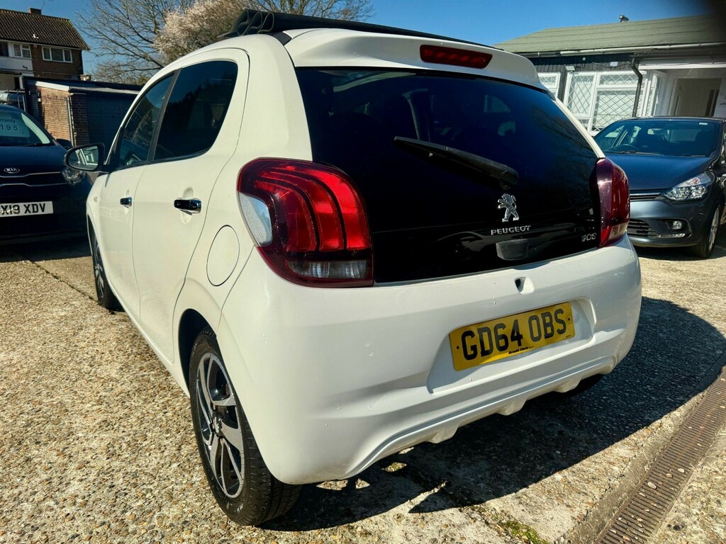 Peugeot 108 Hatchback GD64OBS White #4