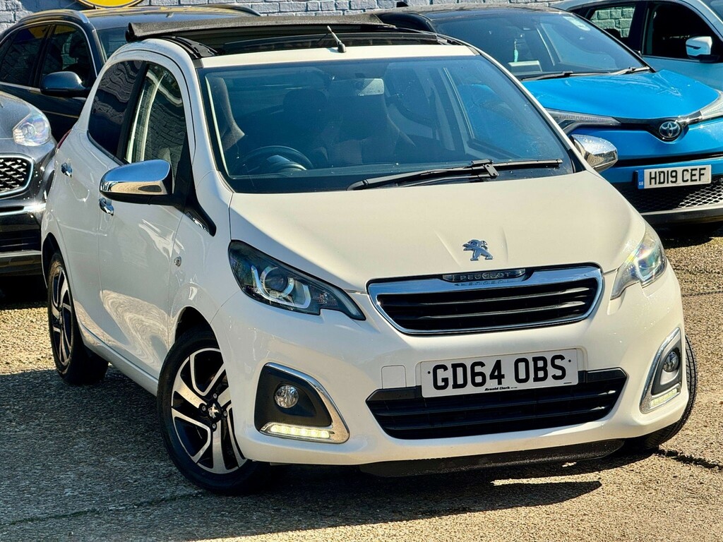 Peugeot 108 Hatchback GD64OBS White #6