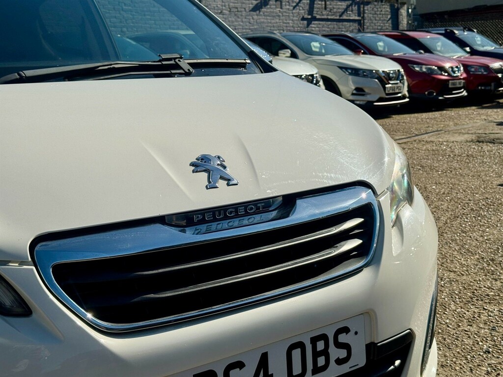 Peugeot 108 Hatchback GD64OBS White #2