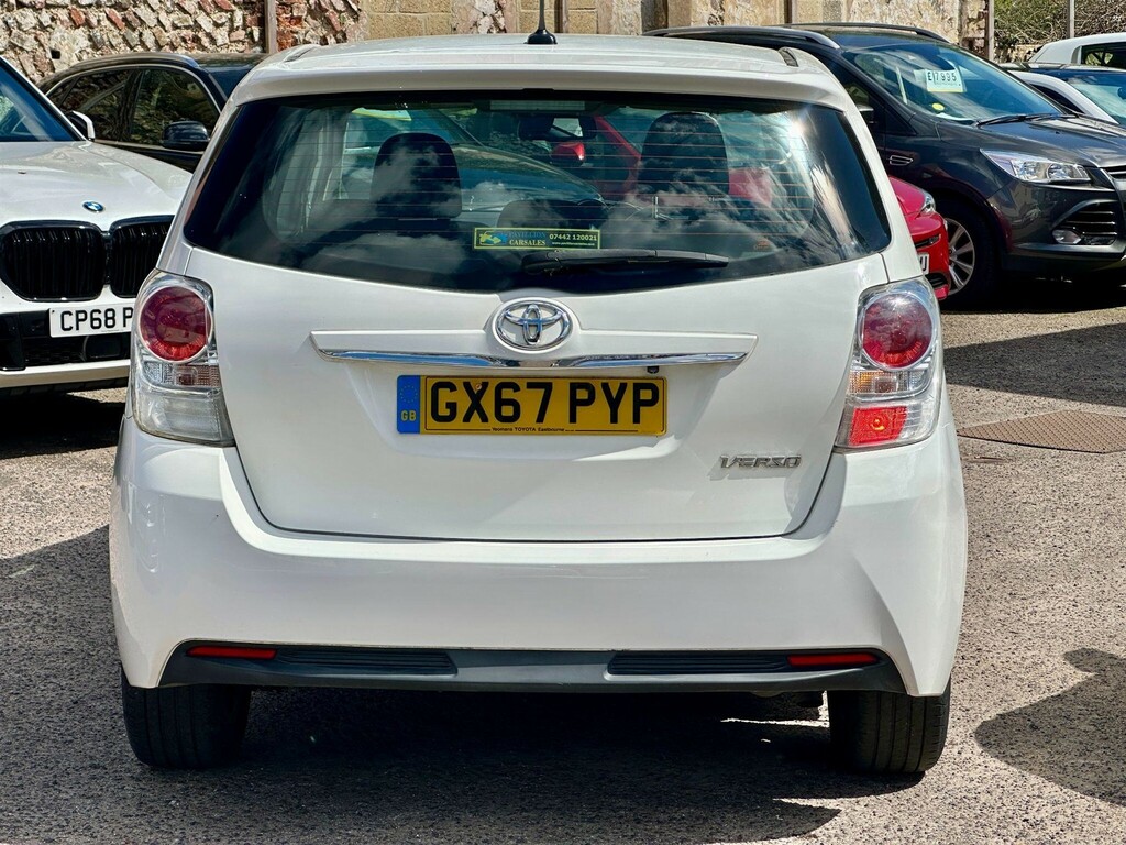 Toyota Verso Mpv GX67PYP White #6