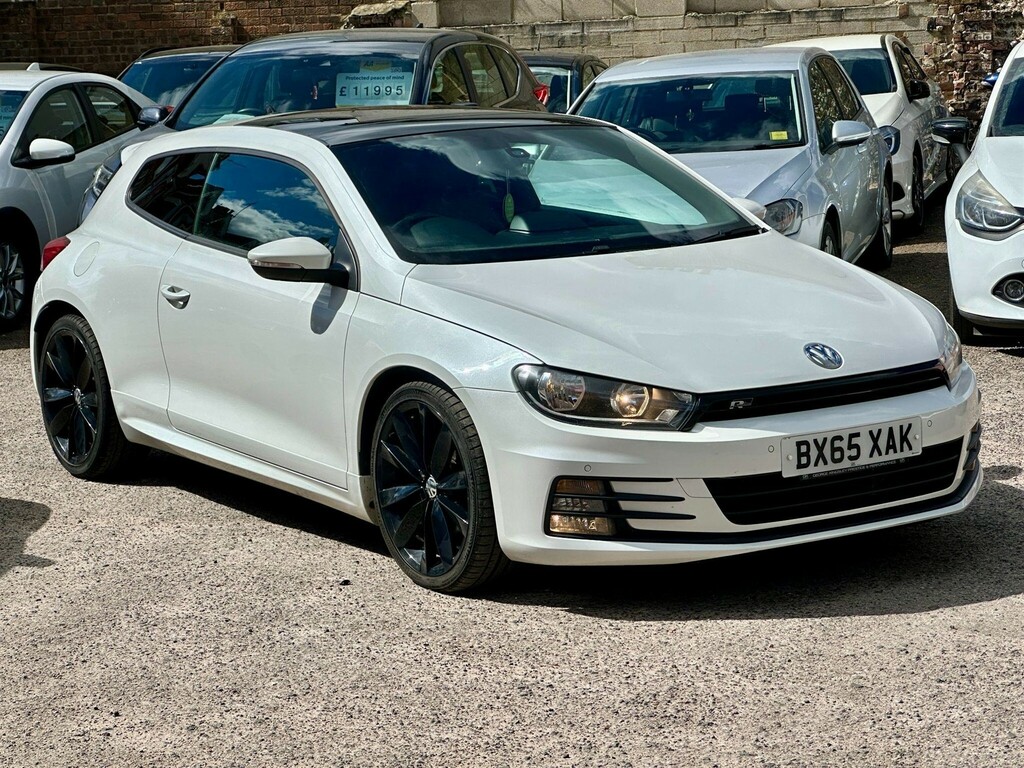 Volkswagen Scirocco Hatchback BX65XAK White #5