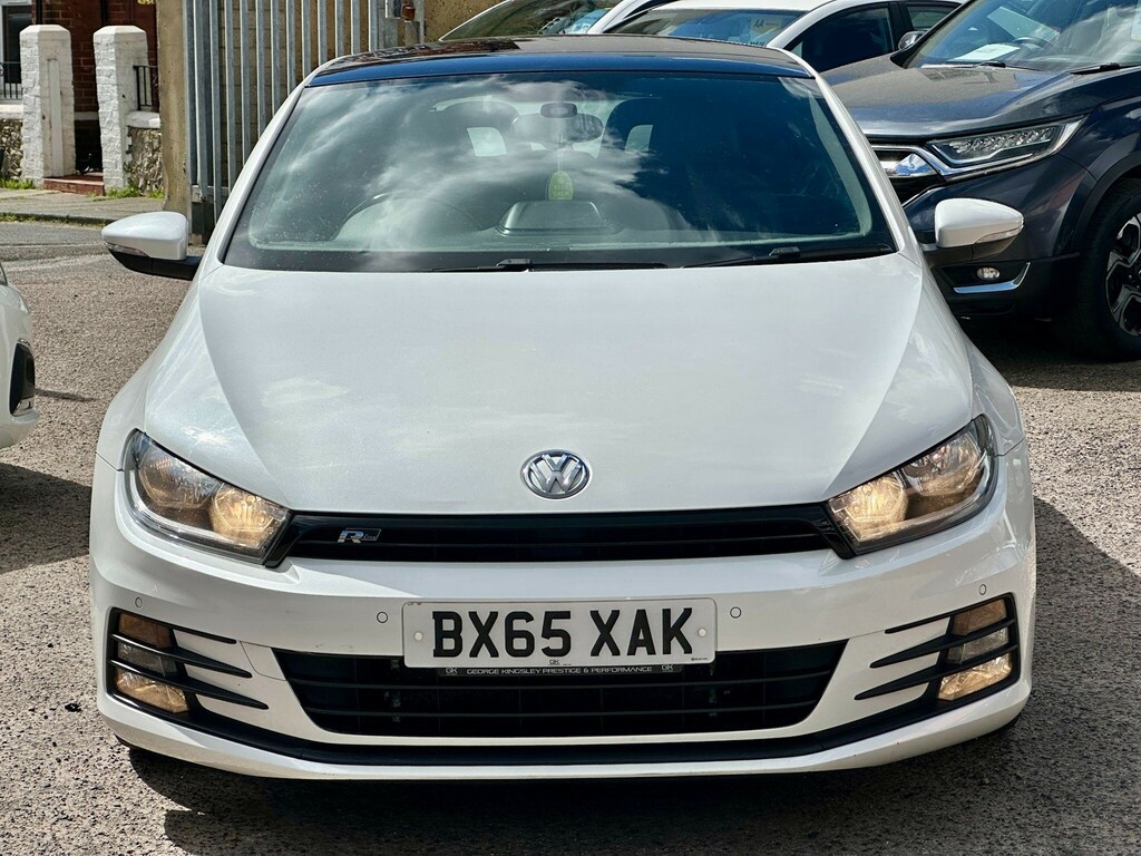 Volkswagen Scirocco Hatchback BX65XAK White #2