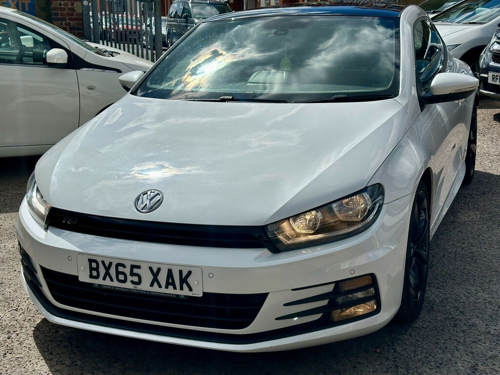 Volkswagen Scirocco Hatchback BX65XAK White #3