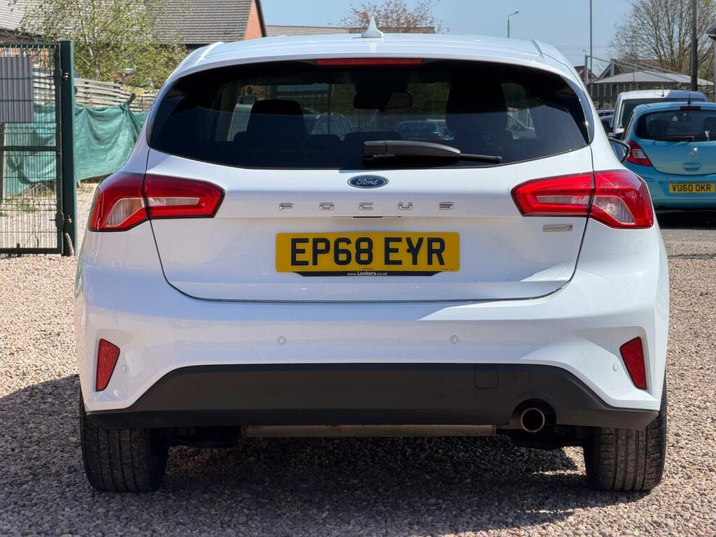 Ford Focus Hatchback 1.0T Ecoboost Zetec Euro 6 Ss 20 EP68EYR White #5