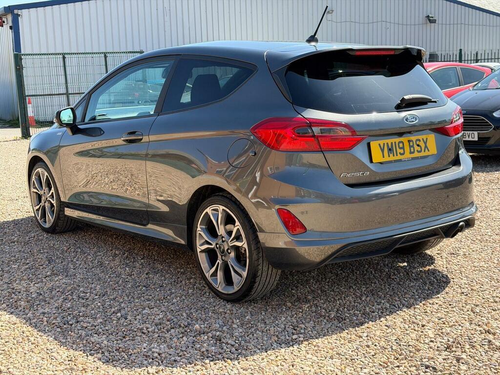 Ford Fiesta Hatchback 1.0T Ecoboost St-line Euro 6 Ss YM19BSX Grey #4