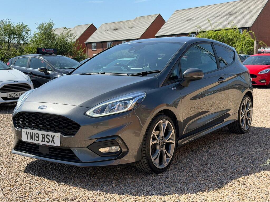 Ford Fiesta Hatchback 1.0T Ecoboost St-line Euro 6 Ss YM19BSX Grey #3