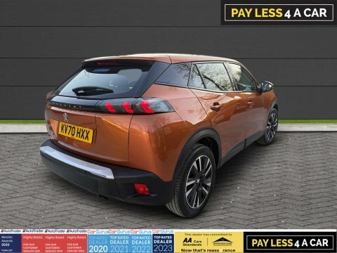 Peugeot 2008 1.2 2008 Active KV70HXX Orange #2
