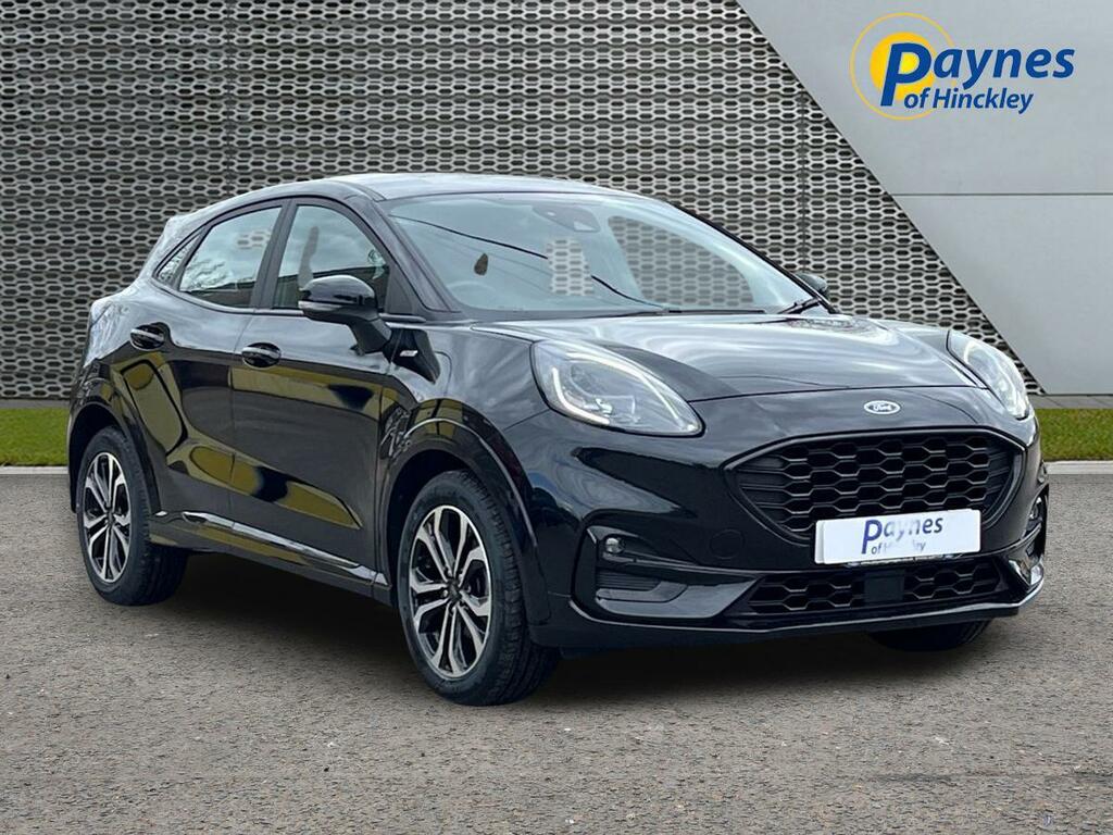 Ford Puma 1.0T Ecoboost Mhev St-line Dct Euro 6 Ss ML23TEU Black