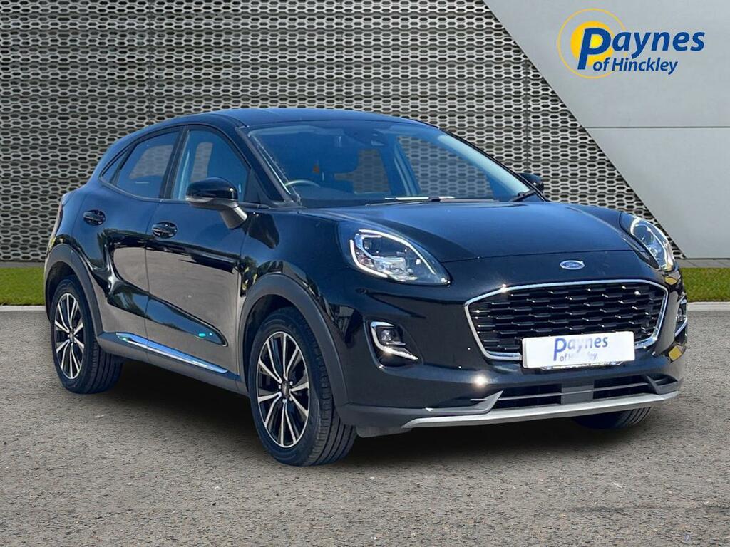 Ford Puma 1.0T Ecoboost Mhev Titanium Euro 6 Ss Black