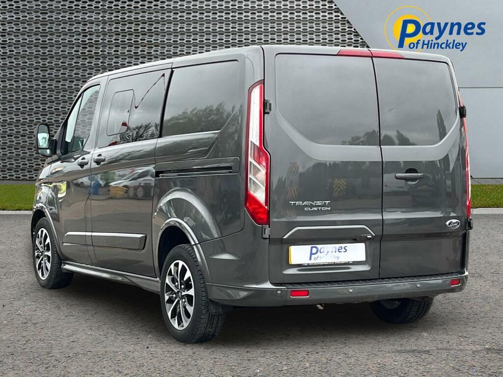 Ford Transit Custom 2.0 320 Ecoblue Sport Crew Van L1 H1 Euro 6 NV20MVJ Grey #5