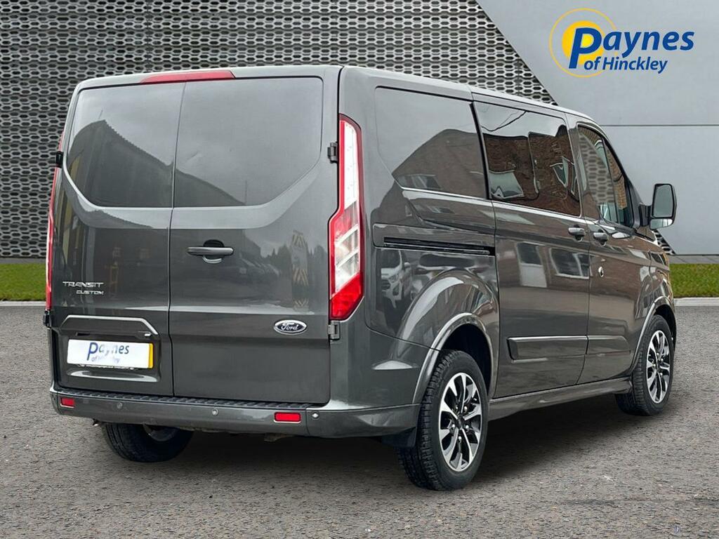 Ford Transit Custom 2.0 320 Ecoblue Sport Crew Van L1 H1 Euro 6 NV20MVJ Grey #3