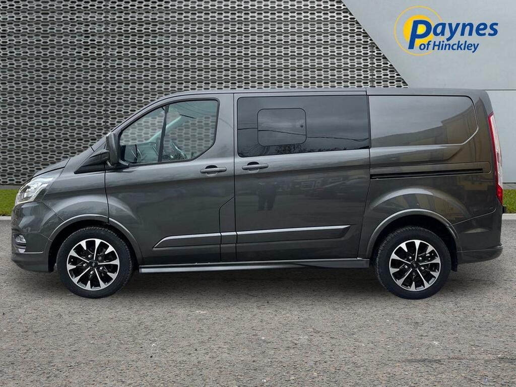 Ford Transit Custom 2.0 320 Ecoblue Sport Crew Van L1 H1 Euro 6 NV20MVJ Grey #6