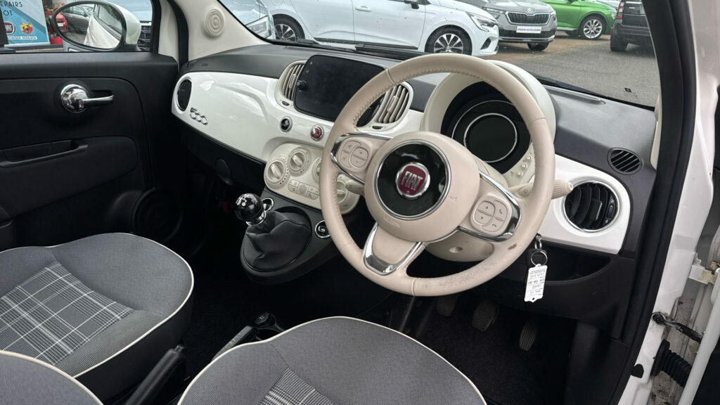 Fiat 500 1.2 Lounge White #6
