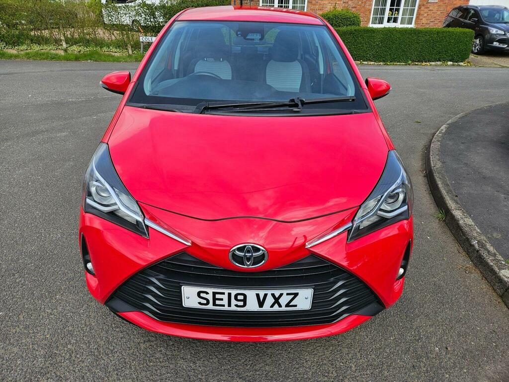Toyota Yaris Hatchback 1.0 Vvt-i Icon Euro 6 201919 SE19VXZ Red #4