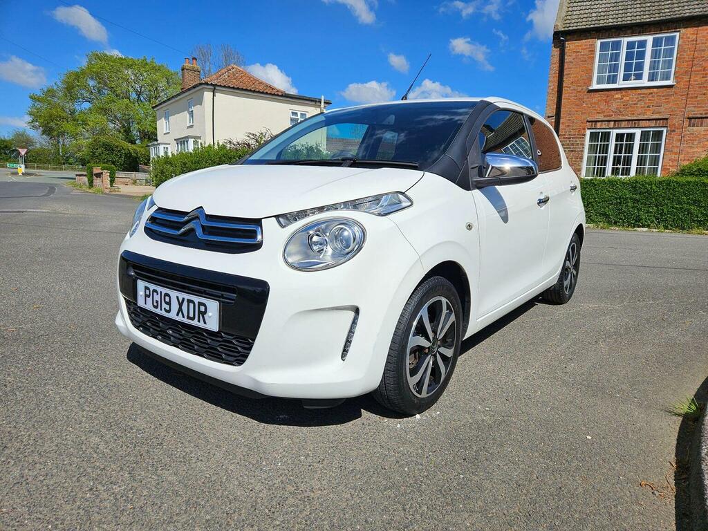Citroen C1 Hatchback 1.0 Vti Flair Euro 6 Ss 201919 PG19XDR White #5