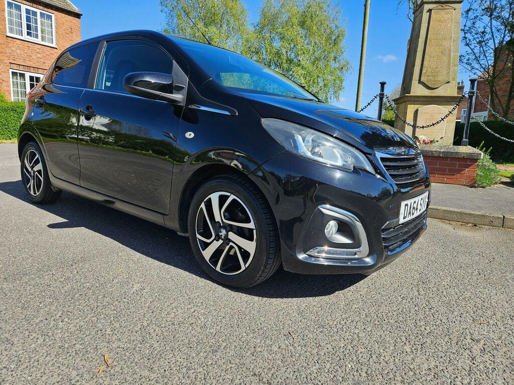 Peugeot 108 Hatchback 1.2 Vti Puretech Allure Euro 5 2014 Black